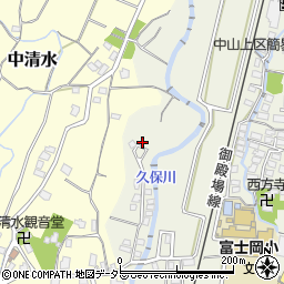 静岡県御殿場市中山104周辺の地図