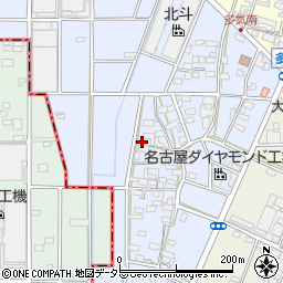 愛知県小牧市多気西町224周辺の地図