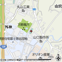 静岡県富士宮市山宮2178周辺の地図