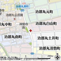 愛知県稲沢市治郎丸白山町5周辺の地図