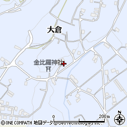 大倉文化センター前周辺の地図