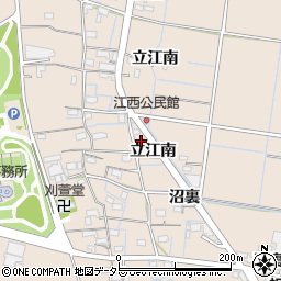 愛知県稲沢市祖父江町祖父江江西74周辺の地図