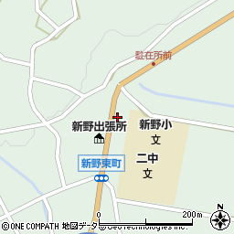 長野県下伊那郡阿南町新野1216周辺の地図