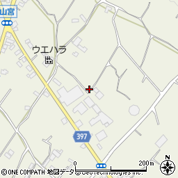 静岡県富士宮市山宮265周辺の地図