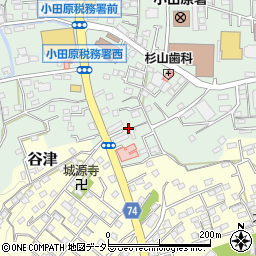 神奈川県小田原市荻窪425周辺の地図