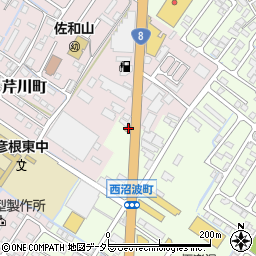 滋賀トヨタ自動車Ｕ－Ｃａｒ彦根周辺の地図