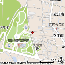 愛知県稲沢市祖父江町祖父江江西117周辺の地図