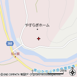 京都府南丹市美山町島（小栗栖）周辺の地図
