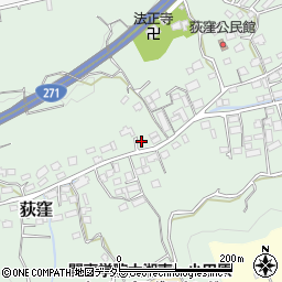 神奈川県小田原市荻窪880-5周辺の地図