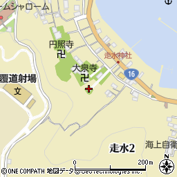 走水神社周辺の地図