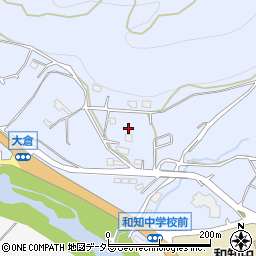 京都府船井郡京丹波町大倉馬踏石周辺の地図