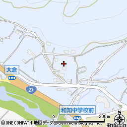 京都府京丹波町（船井郡）大倉（馬踏石）周辺の地図