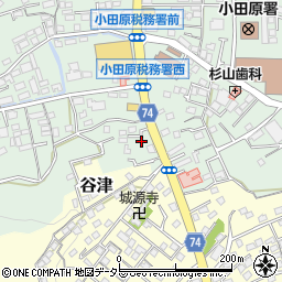 神奈川県小田原市荻窪477周辺の地図
