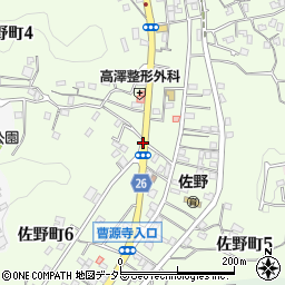 リパーク横須賀佐野町６丁目第２駐車場周辺の地図