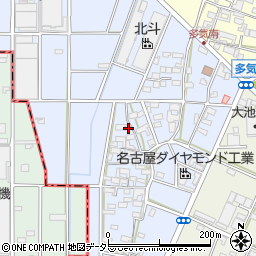 【駐車場間違い注意】多気西町駐車場周辺の地図