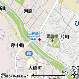 滋賀県彦根市芹町13周辺の地図