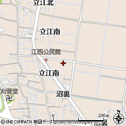 愛知県稲沢市祖父江町祖父江江西184周辺の地図