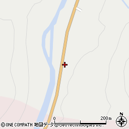 滋賀県大津市葛川梅ノ木町20-7周辺の地図