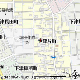 愛知県稲沢市下津片町83周辺の地図