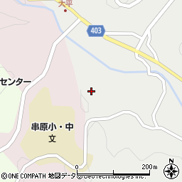 岐阜県恵那市串原大平4146周辺の地図