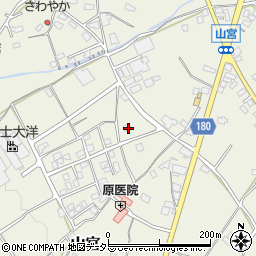 静岡県富士宮市山宮951周辺の地図
