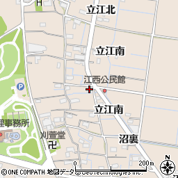 愛知県稲沢市祖父江町祖父江江西68周辺の地図