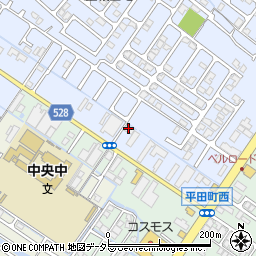 三浦工業株式会社　彦根営業所周辺の地図