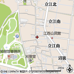 愛知県稲沢市祖父江町祖父江江西63周辺の地図