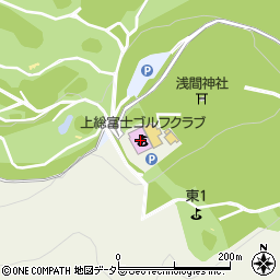 上総富士ゴルフクラブ周辺の地図