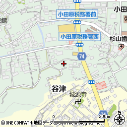 神奈川県小田原市荻窪483周辺の地図