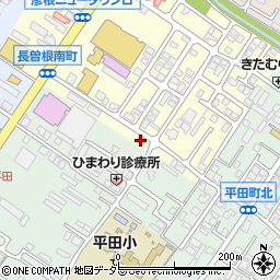 滋賀県彦根市長曽根南町487-7周辺の地図