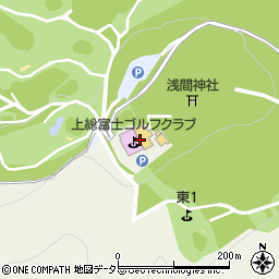 上総富士ゴルフクラブ周辺の地図