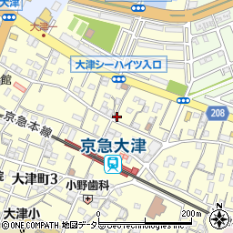 岩堀理容店周辺の地図