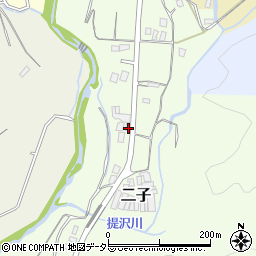 静岡県御殿場市二子92周辺の地図
