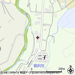 静岡県御殿場市二子84周辺の地図