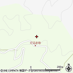 愛知県豊田市三ツ久保町山ノ寺周辺の地図