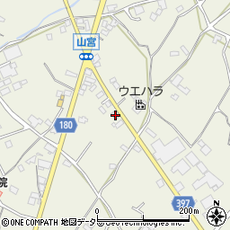 静岡県富士宮市山宮252周辺の地図