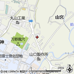 静岡県富士宮市山宮2175周辺の地図
