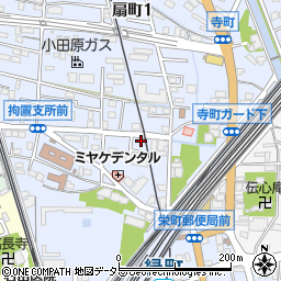 小田原会館周辺の地図