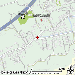 神奈川県小田原市荻窪397-3周辺の地図