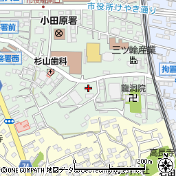 神奈川県小田原市荻窪378周辺の地図