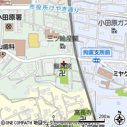 神奈川県小田原市荻窪182周辺の地図