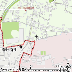 愛知県春日井市牛山町2449-8周辺の地図