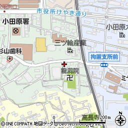 森永牛乳小田原販売株式会社周辺の地図