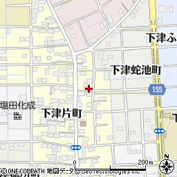 愛知県稲沢市下津片町63周辺の地図