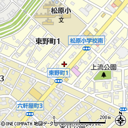 八剣伝 東野店周辺の地図