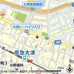 珊瑚薬局　大津店周辺の地図