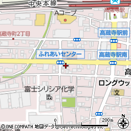 高蔵寺ビル周辺の地図