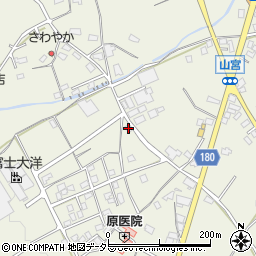 静岡県富士宮市山宮896周辺の地図