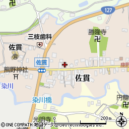 佐貫郵便局周辺の地図